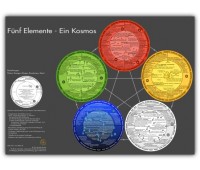 Fünf Elemente - Ein Kosmos Wandkarte